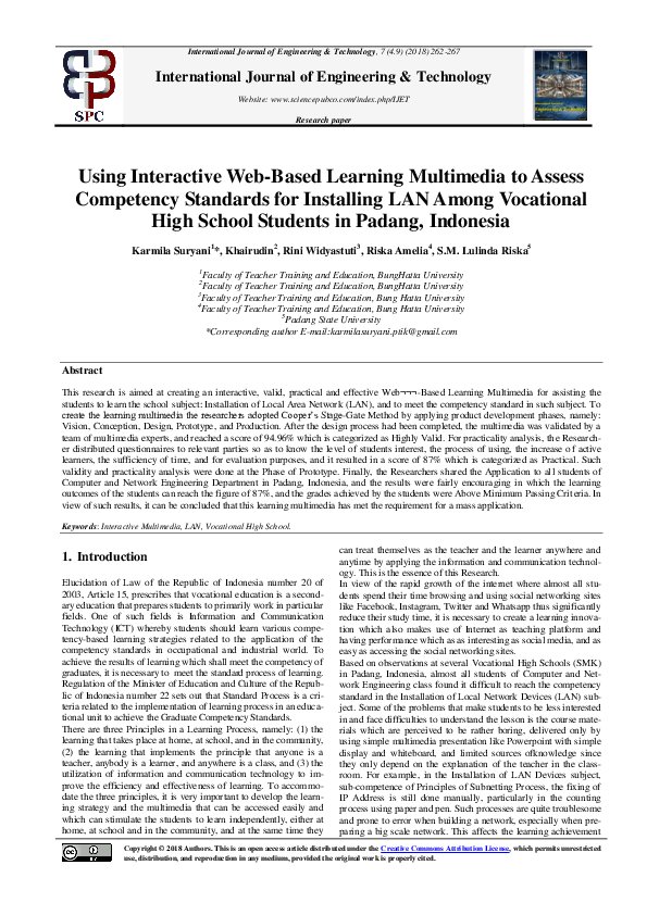 (PDF) Using Interactive Web-Based Learning Multimedia to Assess ...
