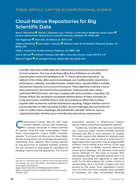 (PDF) Cloud-Native Repositories for Big Scientific Data