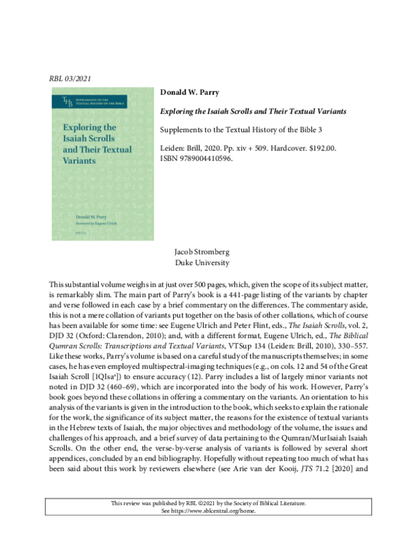 (PDF) Review of 
