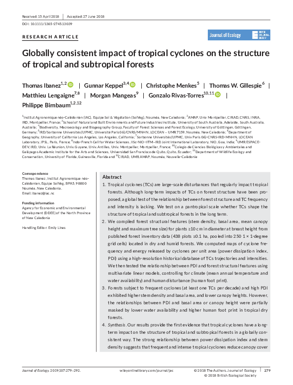 (PDF) Globally consistent impact of tropical cyclones on the structure ...