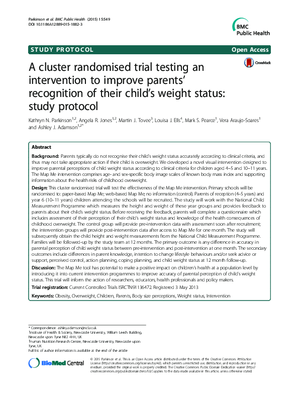 (PDF) A cluster randomised trial testing an intervention to improve ...