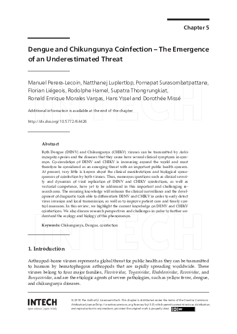 (PDF) Dengue and Chikungunya Coinfection – The Emergence of an ...