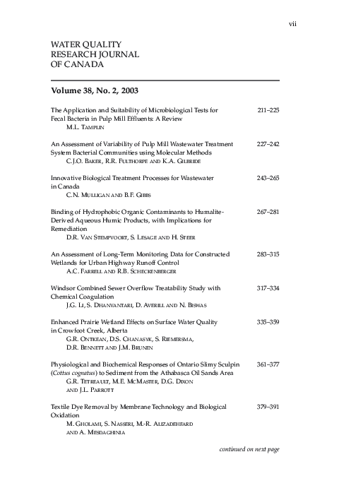 PDF) Textile dye removal by membrane technology and biological 