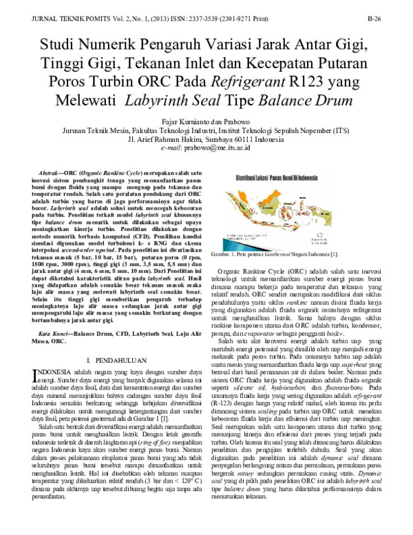 (PDF) Studi Numerik Pengaruh Variasi Jarak Antar Gigi, Tinggi Gigi ...