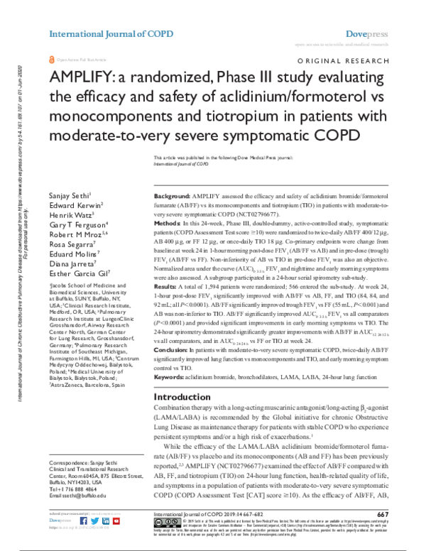(PDF) AMPLIFY: a randomized, Phase III study evaluating the efficacy ...