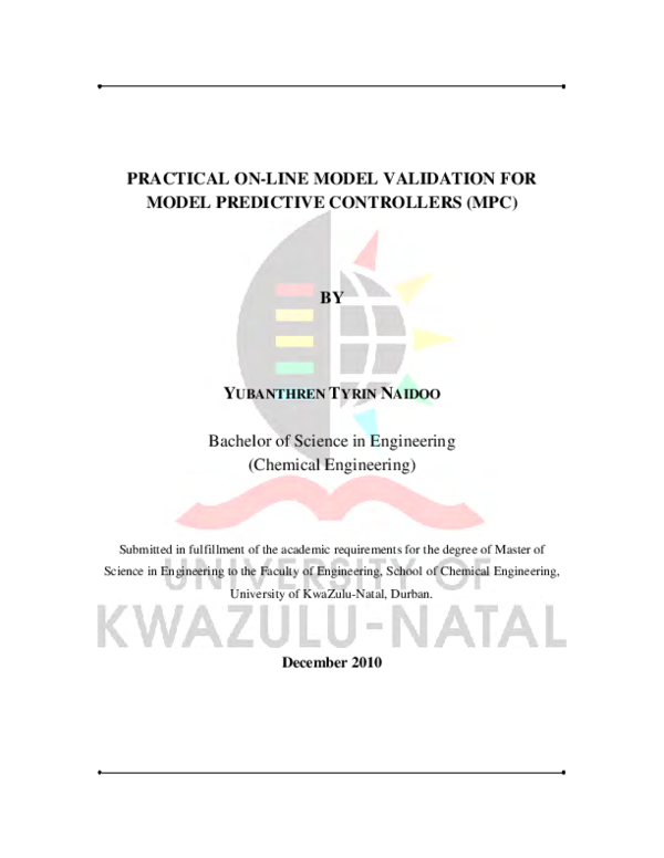 (PDF) Practical on-line model validation for model predictive ...