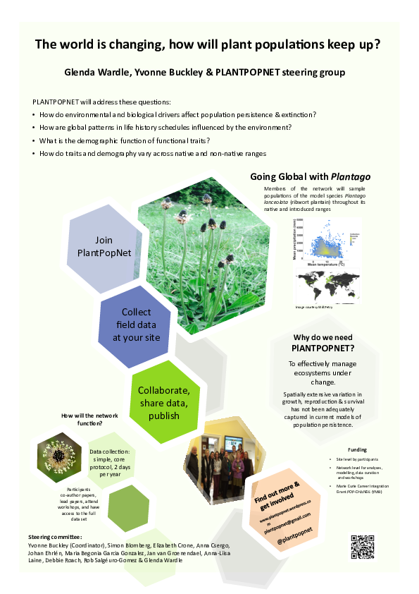 (PDF) Going global with Plantago: a spatially distributed model system ...