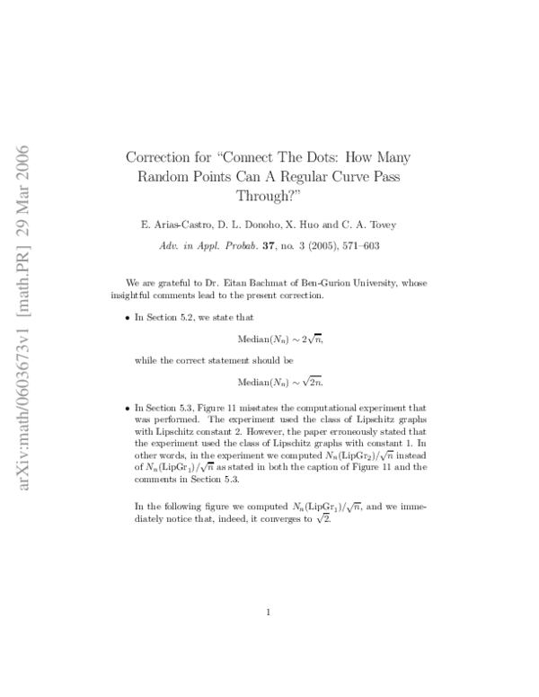 (PDF) Correction: Connect the dots: how many random points can a ...