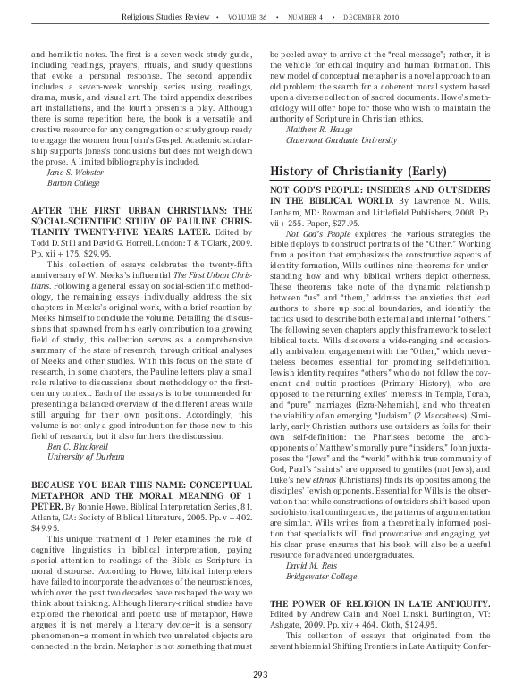 (PDF) Transformations of Late Antiquity: Essays for Peter Brown. Edited ...