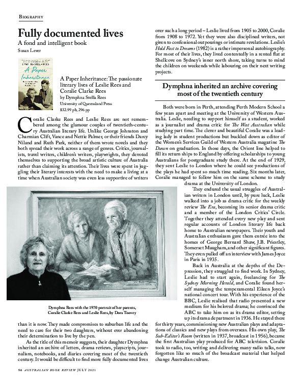 (PDF) 'Fully Documented Lives': Review of A Paper Inheritance by ...