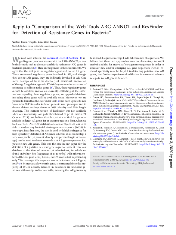 (PDF) Reply to 