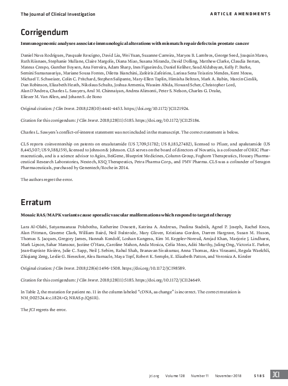 (PDF) Mosaic RAS/MAPK variants cause sporadic vascular malformations ...