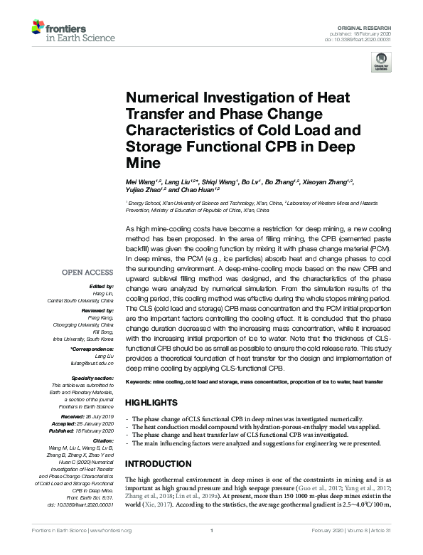 (PDF) Numerical Investigation of Heat Transfer and Pressure Drop in a ...