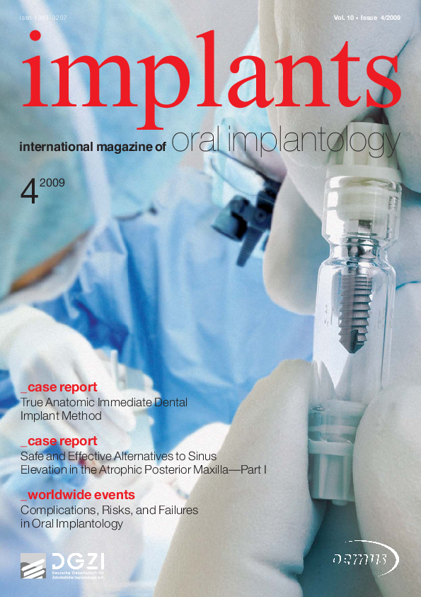 (PDF) True Anatomic Immediate Dental Implant Method A Clinical Case