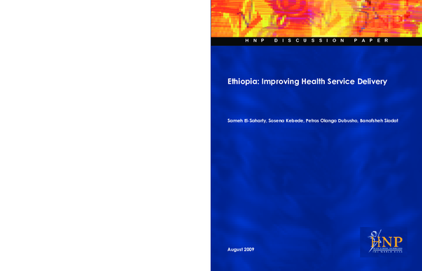 (PDF) Ethiopia: Improving Health Service Delivery