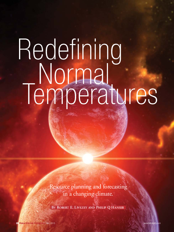 (PDF) Redefining Normal Temperatures