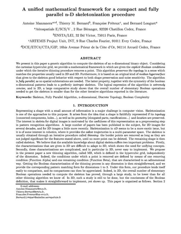 (PDF) Unified mathematical framework for a compact and fully parallel n ...