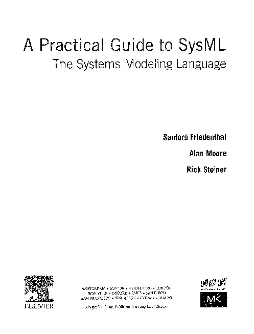 (PDF) A Practical Guide to SysML: The Systems Modeling Language