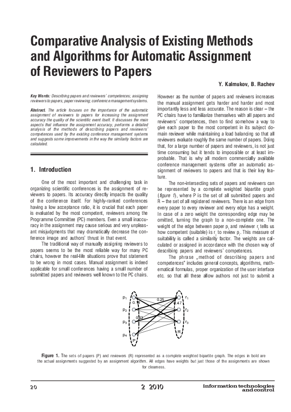 (PDF) Comparative Analysis of Existing Methods and Algorithms for ...