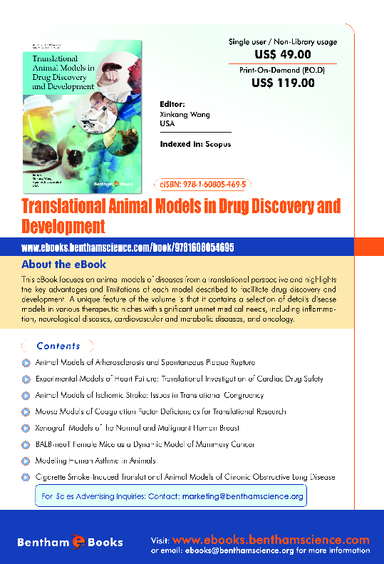 (PDF) Translational Animal Models in Drug Discovery and Development