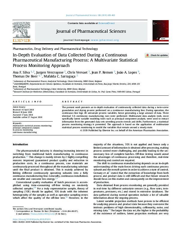 (PDF) In-depth Evaluation of Data Collected During a Continuous ...