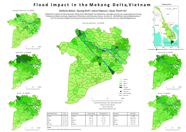 (PDF) Flood impact in the Mekong Delta maps