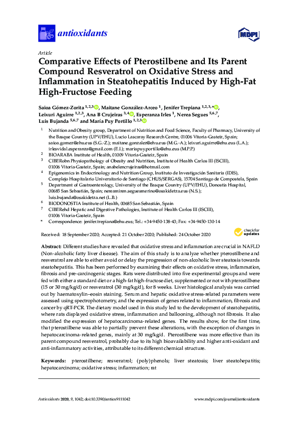 (PDF) Comparative Effects of Pterostilbene and Its Parent Compound ...