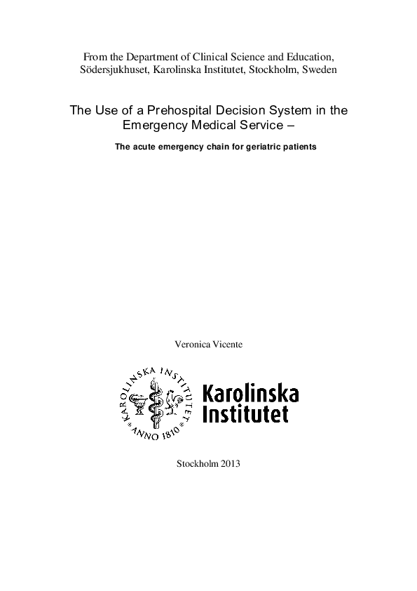 PDF) Differentiating frailty in older people using the Swedish 