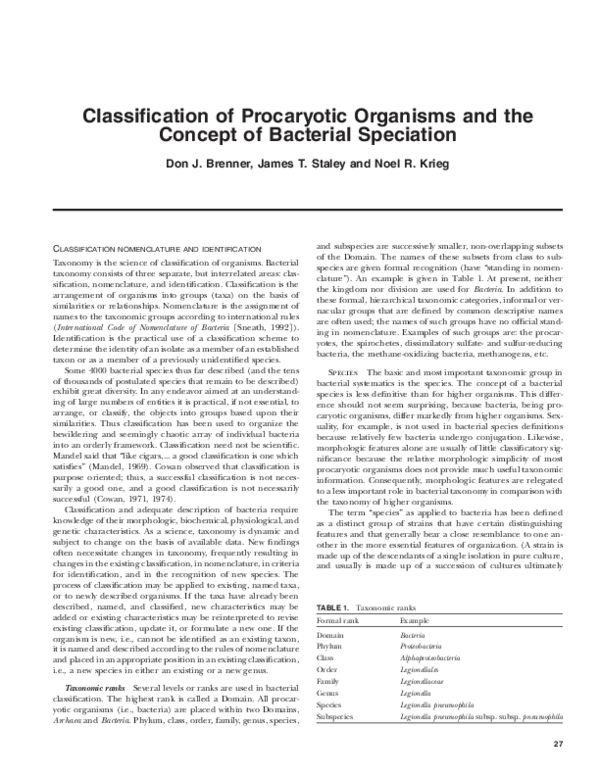 (PDF) Bergey's Manual of Systematic Bacteriology James Staley Academia.edu