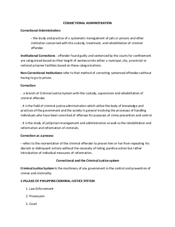 (PDF) CORRECTIONAL ADMINISTRATION