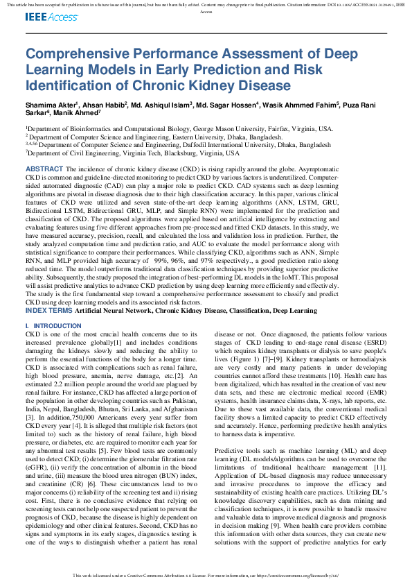 (PDF) Comprehensive Performance Assessment of Deep Learning Models in ...