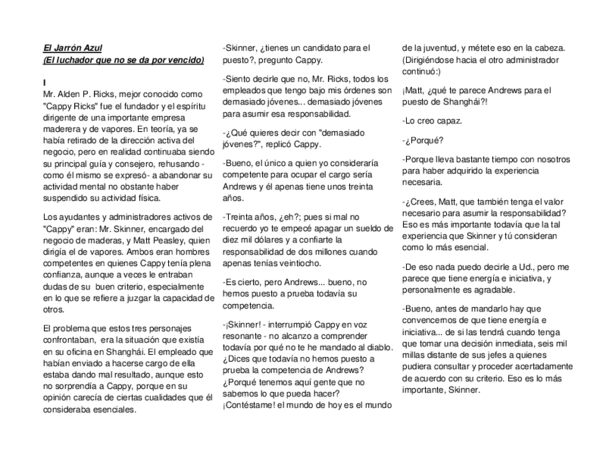 (PDF) Libro El Jarron Azul del novelista Peter B. Kyne