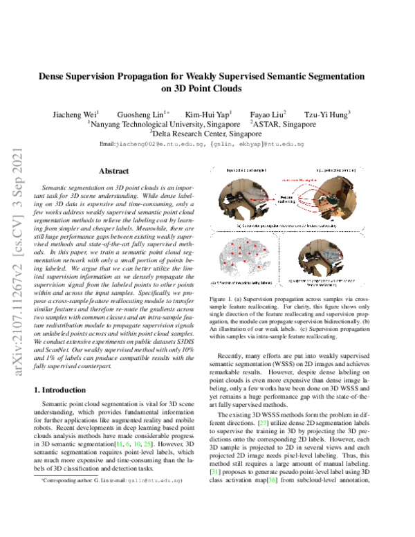 (PDF) Dense Supervision Propagation for Weakly Supervised Semantic ...