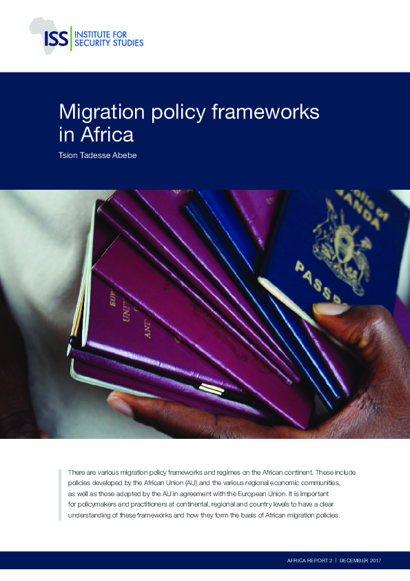 (PDF) Migration Policy Frameworks in Africa
