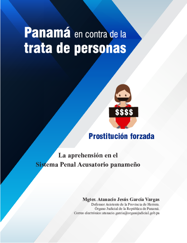 (PDF) La aprehensión en el Sistema Penal Acusatorio panameño | atanacio ...