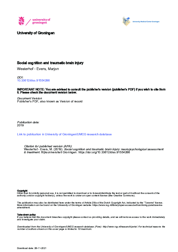 (PDF) Performance of healthy subjects on an ecologically valid test for ...