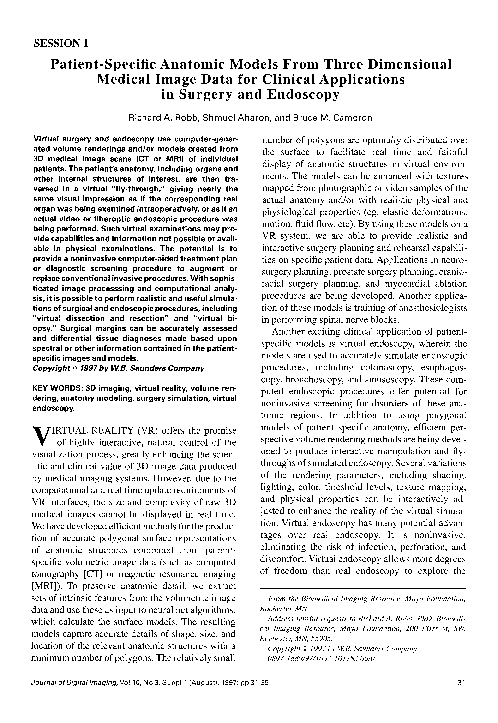 (PDF) Patient-specific anatomic models from three dimensional medical ...