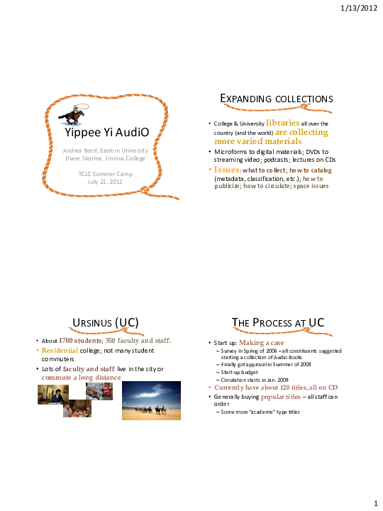 (PDF) Yippee Yi AudiO