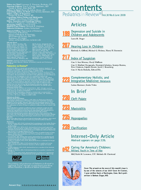 (PDF) Depression and Suicide in Children and Adolescents