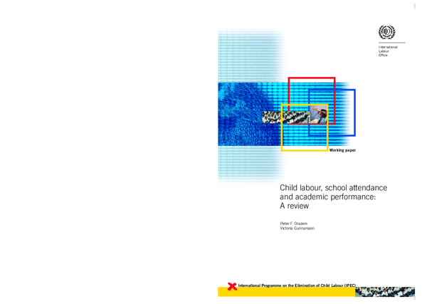 (PDF) Child labour, school attendance and academic performance: a review
