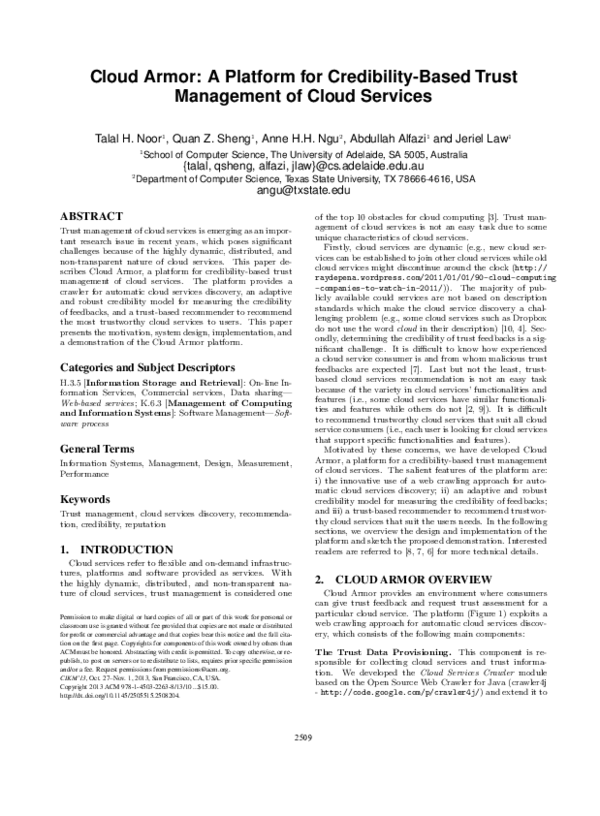 (PDF) Cloud Armor