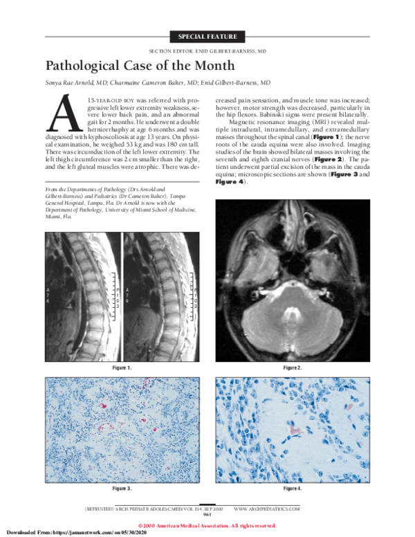 (PDF) Pathological Case of the Month