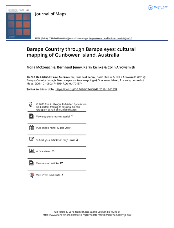 (PDF) Barapa Country through Barapa eyes: cultural mapping of Gunbower ...