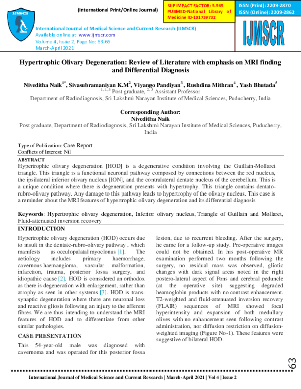 (PDF) International Journal of Medical Science and Current Research ...