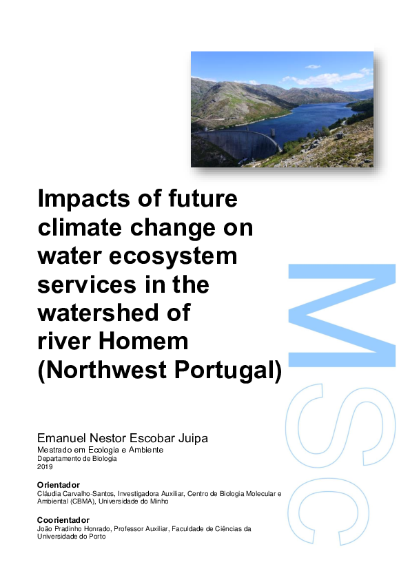 (PDF) Impacts of future climate change on water ecosystem services in ...