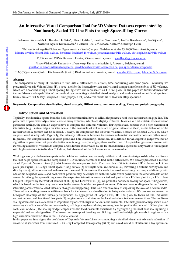 (PDF) An Interactive Visual Comparison Tool for 3 D Volume Datasets ...
