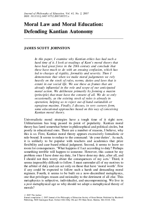 Defending ethics essay image