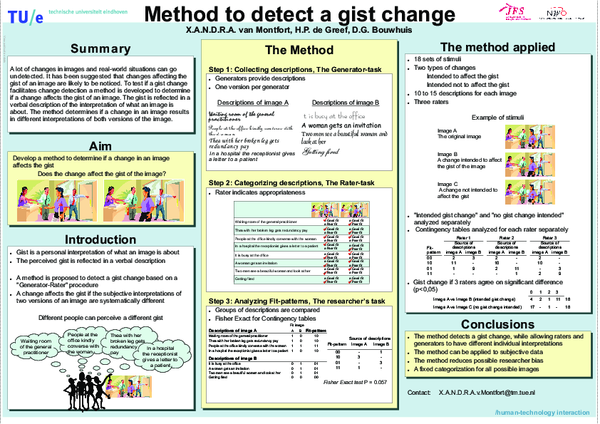 (PDF) Method to detect a gist change