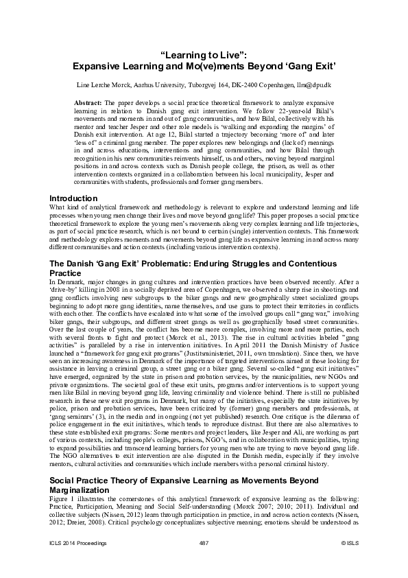 (PDF) Learning to Live