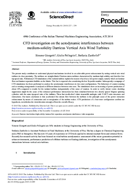 (PDF) CFD Investigation on the Aerodynamic Interferences between Medium ...